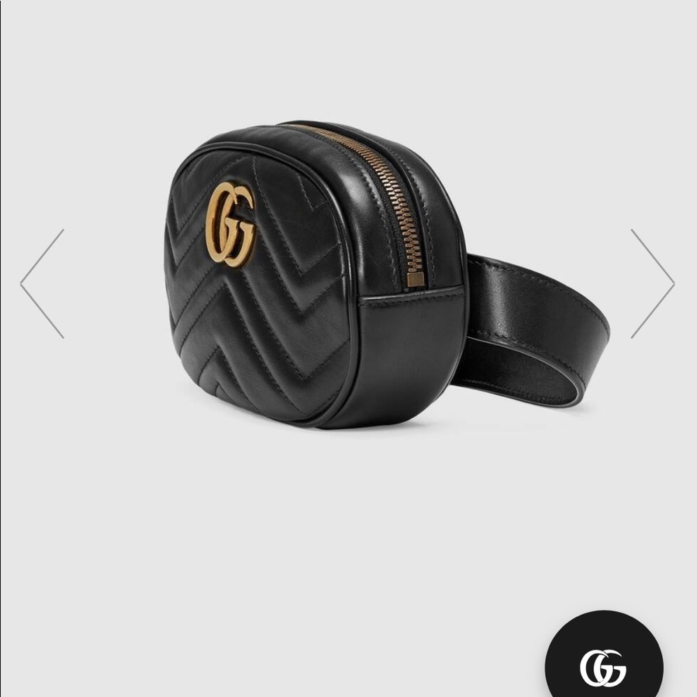 Gucci GG Matelasse Leather Belt Bag - Picture 2 of 9